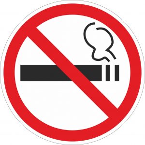 Знак "Курение запрещено" ГОСТ